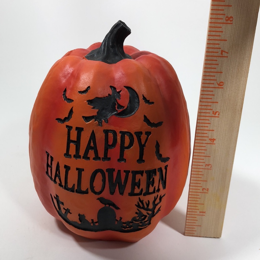 Halloween Polyresin Pumpkin decor - Picture 6 of 7